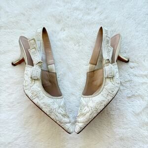 NEW!!! J'Adior Slingback Pump Millefiori size 40.5 EU Authentic Retail 1190$